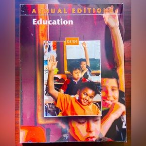 Book: Annual Report Education 03/04